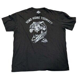 Men’s Jurassic World Send More Tourists Universal Studios Adult Size X-Large XL